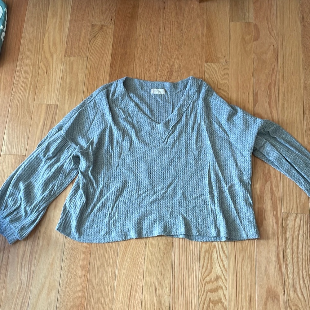 Altar’d State grey sweater-shirt, size small